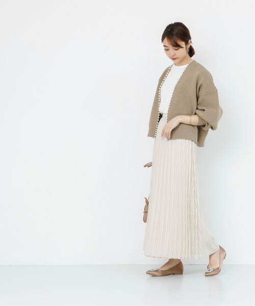 menue(メヌエ)の「ビジューフラットパンプス(パンプス・レディース・ピンク系その他/ブラック/グレー/ダークベージュ・21.5cm/22.0cm/22.5cm/23.0cm/23.5cm/24.0cm/24.5cm/25.0cm/25.5cm/26.0cm)」の19枚目の写真