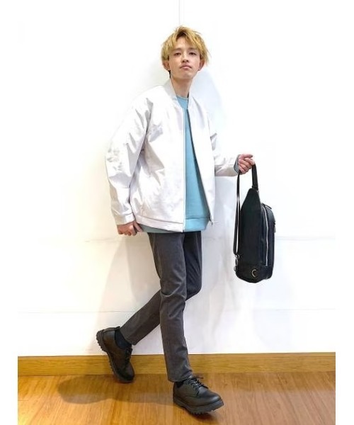 GLOBAL WORK(グローバルワーク)の「URBAN CARRY ボディバック/182167(ボディバッグ/ウエストポーチ・メンズ・チャコールグレー/その他/ブラック・FREE)」の19枚目の写真