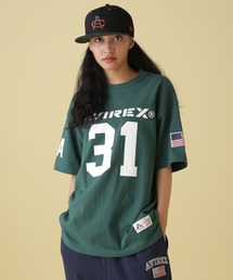 AVIREX | US-CA FOOTBALL S/S T-SHIRT / フットボール Tシャツ(Tシャツ/カットソー)