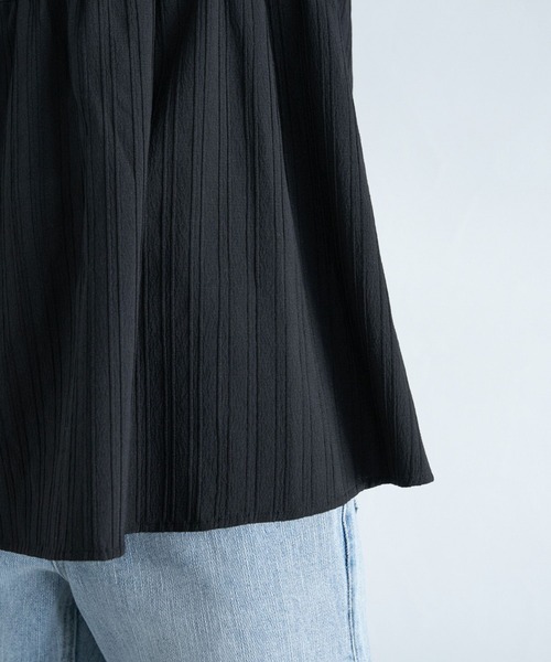 PAGEBOY（ページボーイ）の「オープンショルダーブラウス（シャツ/ブラウス・レディース・オフホワイト/ブラック・FREE）」の11枚目の写真