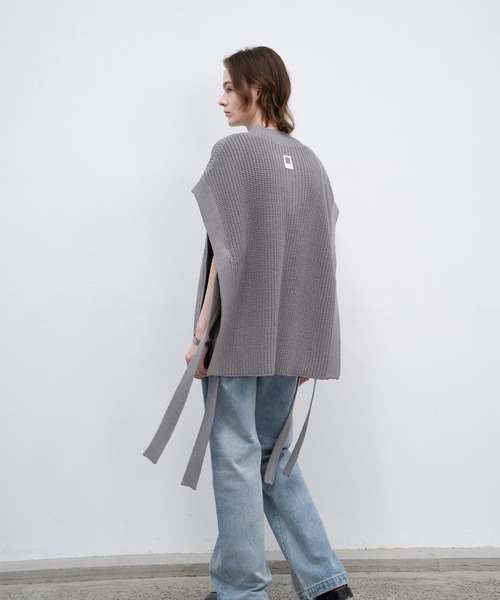 EKCOOKIES（イーケークッキーズ）の「【 EKCOOKIES 】ウエストフィットセミハイウエストストレートワイドパンツ（デニムパンツ・レディース・ライトインディゴブルー・S/M/L）」の5枚目の写真