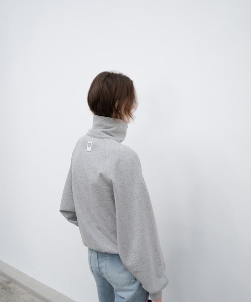 EKCOOKIES（イーケークッキーズ）の「【 EKCOOKIES 】ウエストフィットセミハイウエストストレートワイドパンツ（デニムパンツ・レディース・ライトインディゴブルー・S/M/L）」の8枚目の写真