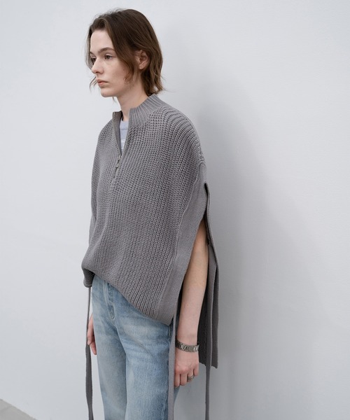 EKCOOKIES（イーケークッキーズ）の「【 EKCOOKIES 】ウエストフィットセミハイウエストストレートワイドパンツ（デニムパンツ・レディース・ライトインディゴブルー・S/M/L）」の12枚目の写真