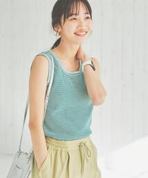 coen | タックフライスボーダータンクトップ(タンクトップ)