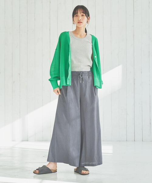 coen(コーエン)の「タックフライスボーダータンクトップ(タンクトップ・レディース・ブラック/ケリー/グレー・L/M)」の8枚目の写真