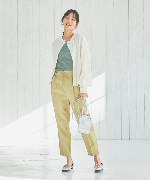 coen(コーエン)の「タックフライスボーダータンクトップ(タンクトップ・レディース・ブラック/ケリー/グレー・L/M)」の11枚目の写真