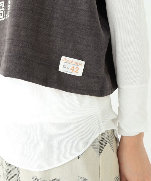 WAREHOUSE×BEAMS BOY別注フロッキープリントリバーシブルTシャツ コーンスタイル！〈TORI-TO〉で甘さをMIXするコーデ！｜ビームス