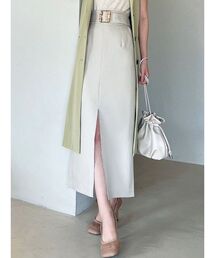 バンブーバックルペンシルスカート