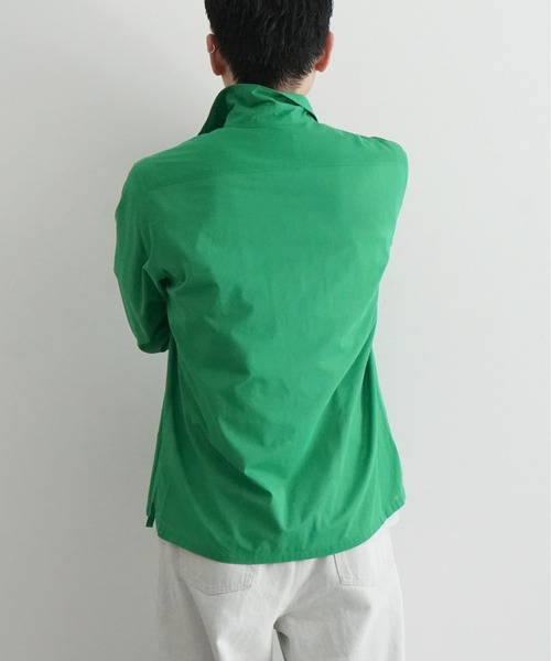 KAIKO（カイコー）の「KAIKO TRANSPARENT SHIRTS LS（シャツ/ブラウス・メンズ・ライトブルー/オフホワイト/グリーン/ライトパープル/オレンジ・1/2/3）」の17枚目の写真