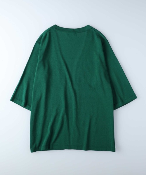 Right-on（ライトオン）の「【PLUS ONE】サラサラ７分袖カーディガン（カーディガン/ボレロ・メンズ・ブラック/ベージュ/グリーン・M/L/XL）」の10枚目の写真