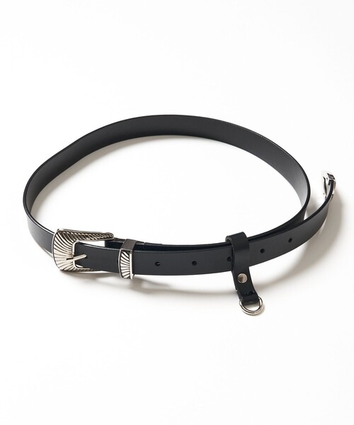 TOWNCRAFT（タウンクラフト）の「Towncraft PREP/タウンクラフトプレップ Western Belt/ウエスタンベルト（ベルト・メンズ・ブラック・ONE SIZE）」の3枚目の写真