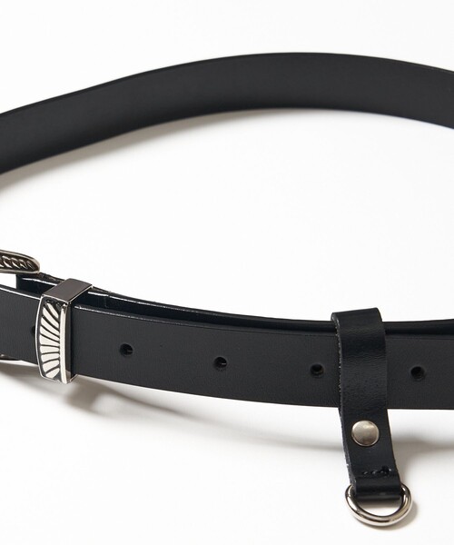 TOWNCRAFT（タウンクラフト）の「Towncraft PREP/タウンクラフトプレップ Western Belt/ウエスタンベルト（ベルト・メンズ・ブラック・ONE SIZE）」の5枚目の写真