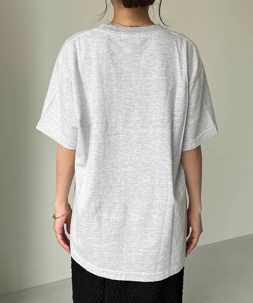 GOOD ROCK SPEED(グッドロックスピード)の「〈GOOD ROCK SPEED〉FELIX Tシャツ(Tシャツ/カットソー・レディース・ライトグレー/ホワイト・FREE)」の7枚目の写真