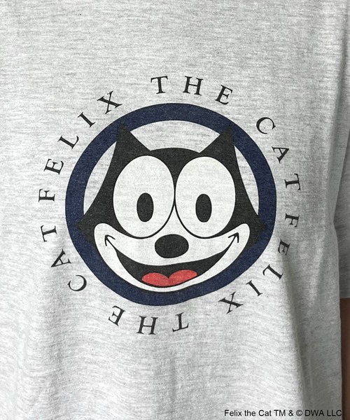 GOOD ROCK SPEED(グッドロックスピード)の「〈GOOD ROCK SPEED〉FELIX Tシャツ(Tシャツ/カットソー・レディース・ライトグレー/ホワイト・FREE)」の10枚目の写真