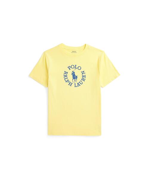 Big Pony ロゴ コットン ジャージー Tシャツ