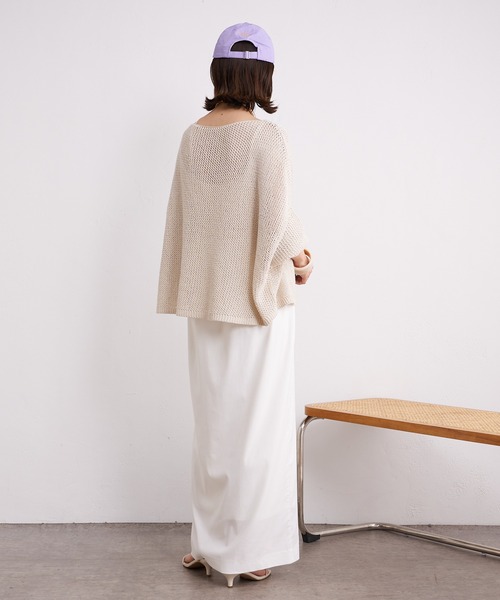 Omekashi（オメカシ）の「MILLBURY CAP（キャップ・レディース・ベージュ/オフホワイト/パープル・FREE）」の11枚目の写真