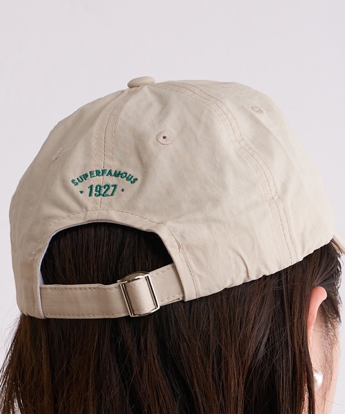 Omekashi（オメカシ）の「MILLBURY CAP（キャップ・レディース・ベージュ/オフホワイト/パープル・FREE）」の19枚目の写真