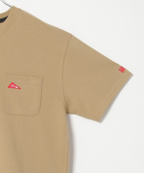 ikka(イッカ)の「URBAN NATURE LIFE アーバンネイチャーライフ バイカラードロストTシャツ(Tシャツ/カットソー・メンズ・ベージュ/ブラック・S/M/L/XL)」の7枚目の写真
