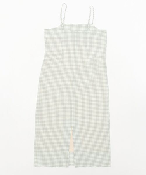 flower（フラワー）の「スレンダーチェックワンピース（ワンピース・レディース・グリーン/ブラック・FREE）」の22枚目の写真
