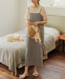 flower | スレンダーチェックワンピース(ワンピース)