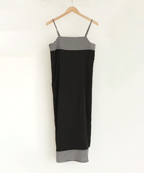 flower（フラワー）の「スレンダーチェックワンピース（ワンピース・レディース・グリーン/ブラック・FREE）」の19枚目の写真