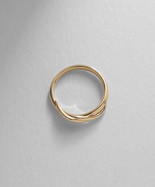 K10ダブルロウクロス リング（リング）｜COCOSHNIK（ココシュニック