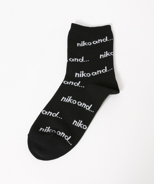 niko and...（ニコアンド）の「【靴下屋】コラボ2Pソックス2（ソックス/靴下・レディース・ホワイト/その他1/その他2・FREE）」の4枚目の写真