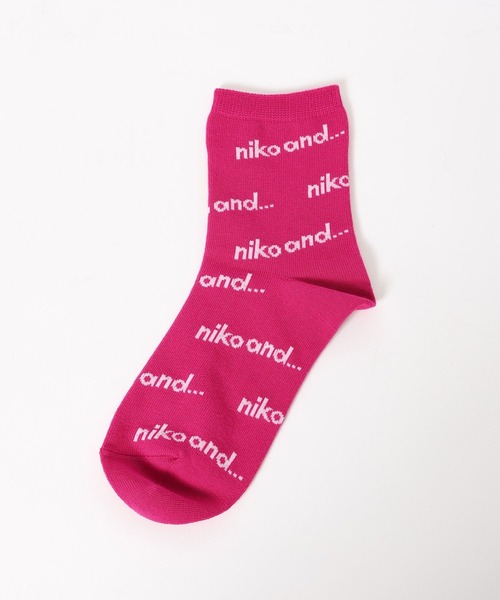 niko and...（ニコアンド）の「【靴下屋】コラボ2Pソックス2（ソックス/靴下・レディース・ホワイト/その他1/その他2・FREE）」の6枚目の写真