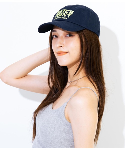 ANAP（アナップ）の「配色刺繍ロゴキャップ（キャップ・レディース・ホワイト/ネイビー/ライトベージュ・FREE）」の13枚目の写真