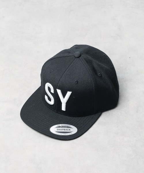 SY32 by SWEET YEARS(エスワイサーティトゥバイスィートイヤーズ)の「/SY32 by SWEET YEARS/3D LOGO CAP(キャップ・メンズ・ホワイト×ブラック/ブラック×ホワイト/ブラック×ゴールド・FREE)」の2枚目の写真