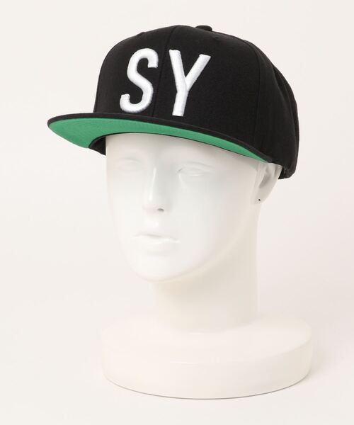 SY32 by SWEET YEARS(エスワイサーティトゥバイスィートイヤーズ)の「/SY32 by SWEET YEARS/3D LOGO CAP(キャップ・メンズ・ホワイト×ブラック/ブラック×ホワイト/ブラック×ゴールド・FREE)」の7枚目の写真