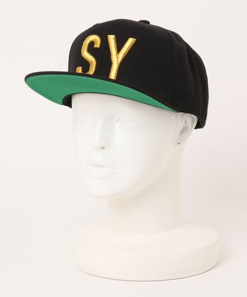 SY32 by SWEET YEARS(エスワイサーティトゥバイスィートイヤーズ)の「/SY32 by SWEET YEARS/3D LOGO CAP(キャップ・メンズ・ホワイト×ブラック/ブラック×ホワイト/ブラック×ゴールド・FREE)」の9枚目の写真