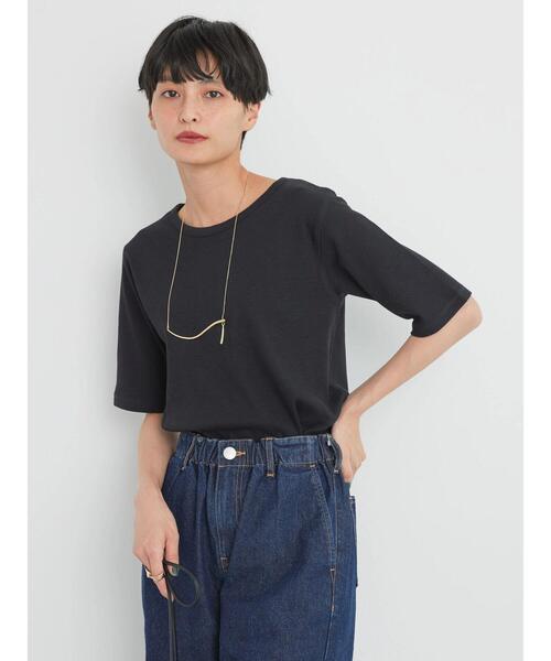 tシャツ カコウリブプルオーバー レディース リンガーロゴプルオーバー① / AMERICAN HOLIC | ファッション
