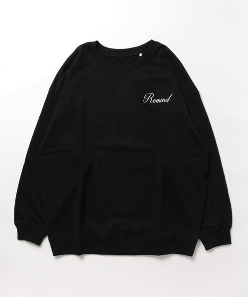 CORNERS(コーナーズ)の「Remind 前後プリントトレーナー(スウェット・レディース・オートミール/レッド/ターコイズブルー/ブラック/グリーン・FREE)」の8枚目の写真