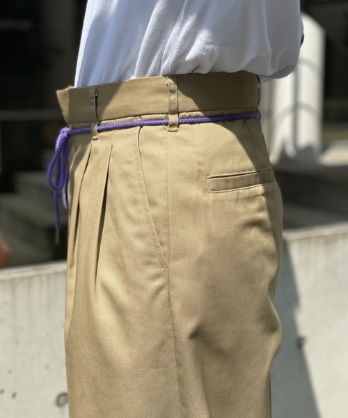 CIAOPANIC(チャオパニック)の「スケートチノパンツ(チノパンツ・メンズ・ベージュ/ブラック/レッド/イエロー/グレー・M/L)」の19枚目の写真