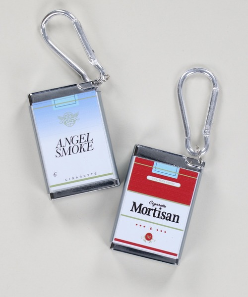 SPINNS（スピンズ）の「オリジナルプリント タバコデザイン 灰皿キーホルダー 携帯灰皿（アッシュトレイ/ライター・レディース・A/B・ONESIZE）」の3枚目の写真