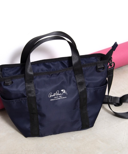 Arnold Palmer（アーノルドパーマー）の「ナイロン ツイル 10ポケット シェア トート（トートバッグ・レディース・ブラック/ベージュ/ネイビー・F）」の14枚目の写真