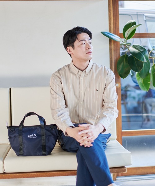 Arnold Palmer（アーノルドパーマー）の「ナイロン ツイル 10ポケット シェア トート（トートバッグ・レディース・ブラック/ベージュ/ネイビー・F）」の19枚目の写真