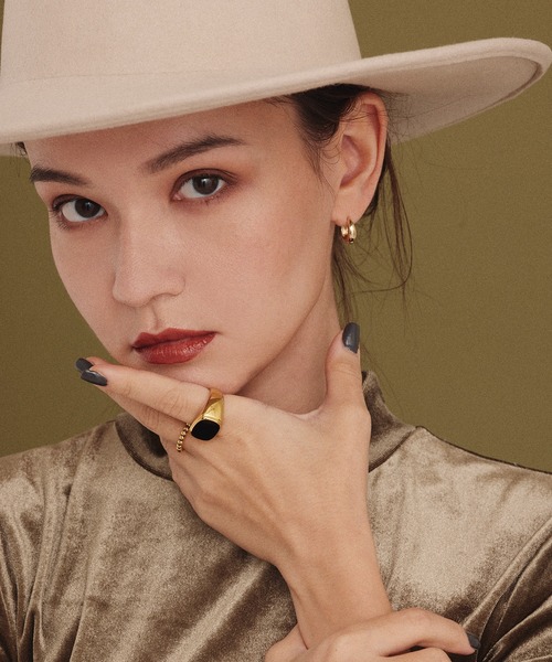 CENE(セネ)の「【CENE】セネ/シェルリング(リング・レディース・ゴールド系その他2/ゴールド系その他・#13/#11/#9)」の4枚目の写真