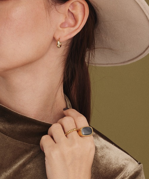 CENE(セネ)の「【CENE】セネ/シェルリング(リング・レディース・ゴールド系その他2/ゴールド系その他・#13/#11/#9)」の5枚目の写真