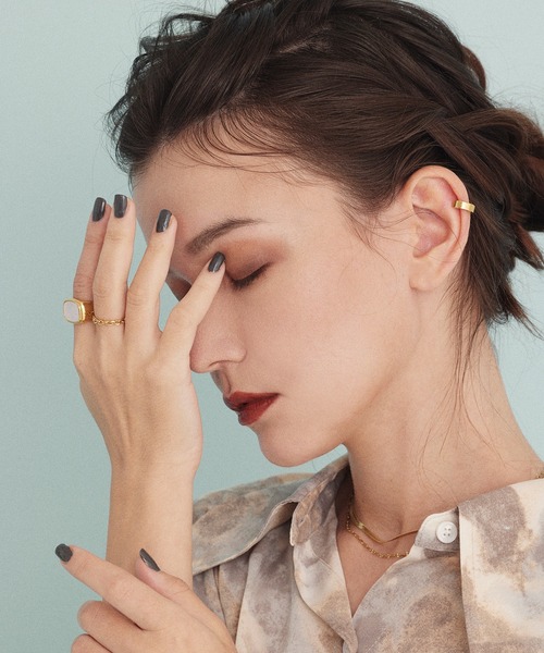 CENE(セネ)の「【CENE】セネ/シェルリング(リング・レディース・ゴールド系その他2/ゴールド系その他・#13/#11/#9)」の9枚目の写真