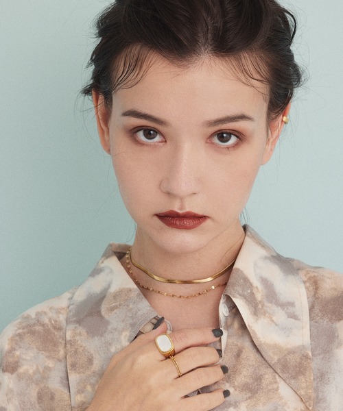 CENE(セネ)の「【CENE】セネ/シェルリング(リング・レディース・ゴールド系その他2/ゴールド系その他・#13/#11/#9)」の18枚目の写真