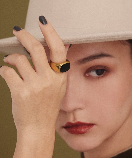 CENE(セネ)の「【CENE】セネ/シェルリング(リング・レディース・ゴールド系その他2/ゴールド系その他・#13/#11/#9)」の17枚目の写真