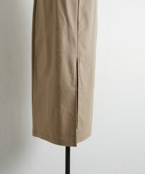 &. NOSTALGIA（アンドドットノスタルジア）の「【ZOZO限定】ストレッチツイルスカート（スカート・レディース・モカ/ブラック・FREE）」の15枚目の写真