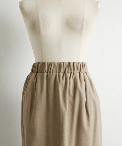 &. NOSTALGIA（アンドドットノスタルジア）の「【ZOZO限定】ストレッチツイルスカート（スカート・レディース・モカ/ブラック・FREE）」の16枚目の写真