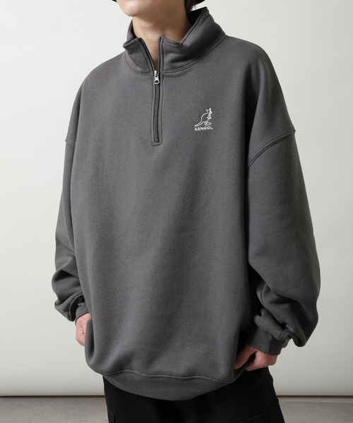 楽天市場】【30%OFFセール】 KANGOL カンゴール ハーフジップ