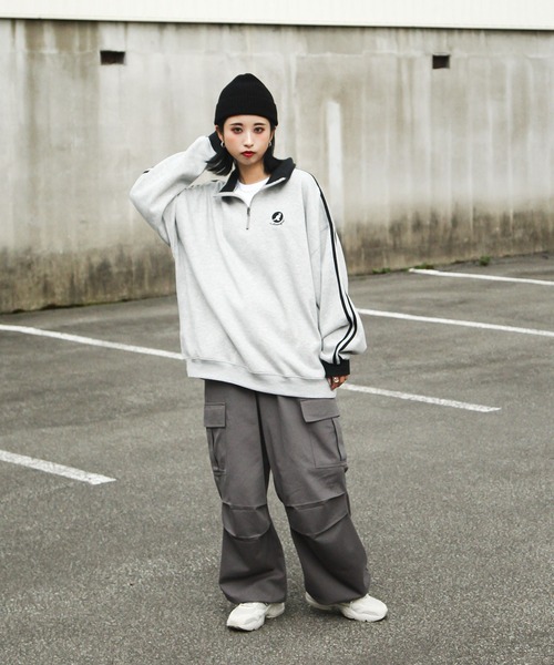 セール】【KANGOL】 サイドライン ワンポイント ロゴ 刺繍 ハーフ