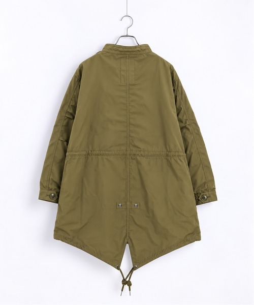 HOUSTON(ヒューストン)の「HOUSTON 3way M65パーカー(モッズコート・メンズ・オリーブドラブ/ブラック・M/L/S/3XS/2XS/XS)」の5枚目の写真