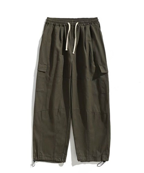 Theater code(シアターコード)の「▲parachute cargo pant/パラシュートパンツ カーゴパンツ(カーゴパンツ・メンズ・ブラック/ダークグリーン/ベージュ・L/XL/XXL)」の1枚目の写真