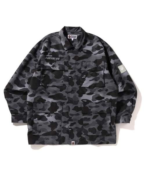 A BATHING APE（アベイシングエイプ）の「GRID CAMO RELAXED FIT